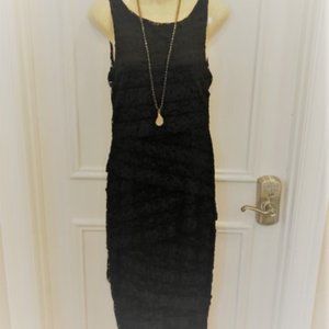 Anthropologie Bailey 44 Lace Bandage Dress 8 Black